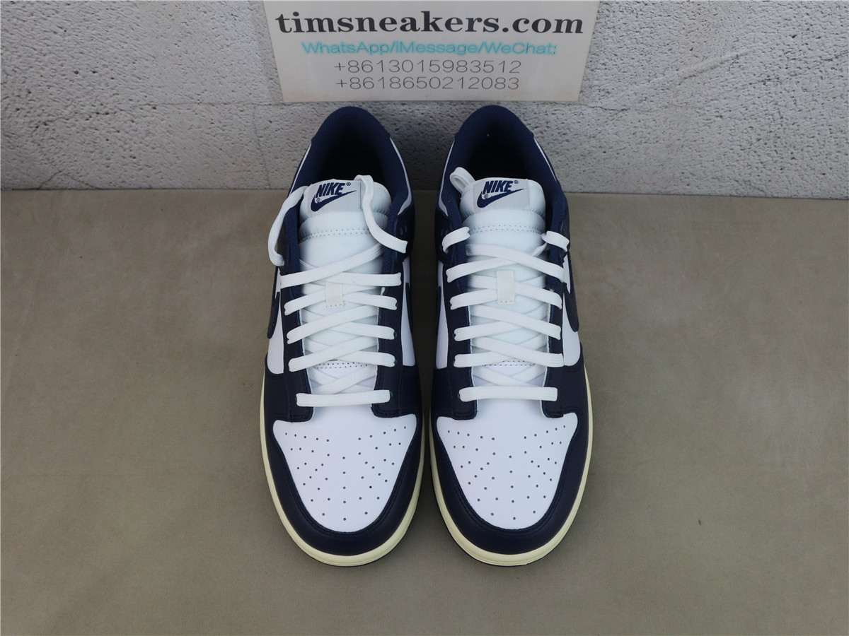 M Batch Nike Dunk Low Vintage Navy DD1503-115